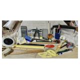 Office supplies, staples, calculators