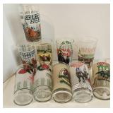 Kentucky Derby Glasses, 1980s