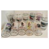 Kentucky Derby Glasses, 1990s