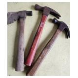 Claw Hammers, hatchet