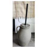 Butter Churn Crock, 3 gallon w/ dasher