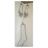Wire Glove & Sock Forms, vintage