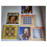 Jimi Hendrix & Janis Joplin US Stamps