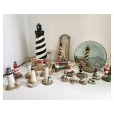 Llght house figures & lamps