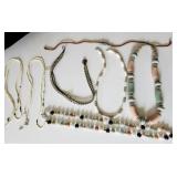 Necklaces, beads, various lengths