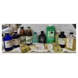 Soaps, medical treatments, vintage