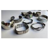 Solid Bracelets, stretch, links