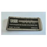 WOWO Radio Station Money Clip