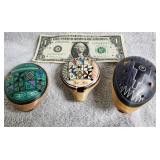 Clay Tribal Whistles (3)