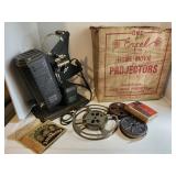 Excel Projector, 16mm movies, box