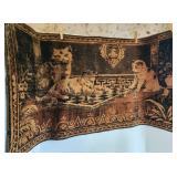 Tapestry, Cats playing chess