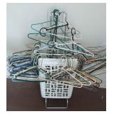 Clothes Hamper and Hangers