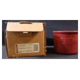 Longaberger Pottery Salt Crock