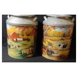 "Milk Can" Tins