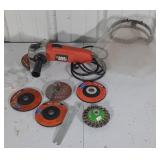 Angle Grinder and Accessories