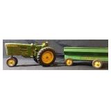 John Deere Tractor and Wagon