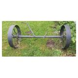 Steel Wheeled Axle