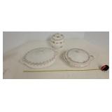 Vintage china serving pieces