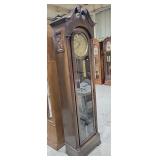 Tubular chime grandfather clock