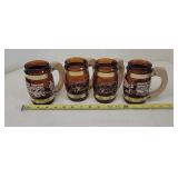 4 Siestaware souvenir mugs