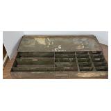 Old metal machinist box
