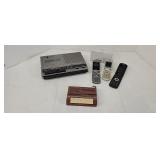 3 flip phones, weather radio, +