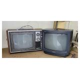 2 SONY color TVs. 12" & 13" screens