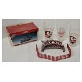 Christmas foot bridge & 3 Frish