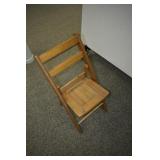 Child size wooden folding chairs (14)