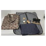 Mens PJs, pocket watch & case+