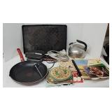 Lil Mac, tea kettle, poacher+