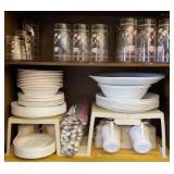 Corningware Peach Floral Dinner Set