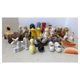Vtg Salt & Pepper Shaker Collection
