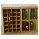 Vtg Pepsi-Cola Flats & Coke Bottles