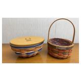 Longaberger 97 & 2011 Inaugural & Colts Basket