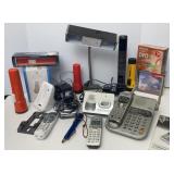 Flashlights, Telephones & Desk Lamp