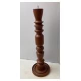 Cherry Pillar Candle Holder
