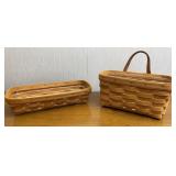 Longaberger 94 & 96 Medium Key & Cracker Basket