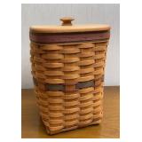 Longaberger 95 Small Waste, Lid & Liner