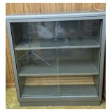 Mid Century Modern Metal Display Cabinet