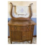 Antique Oak Wash Stand