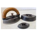 Antique AO Williams & Mrs. Potts Sad Irons