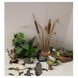 Waterfowl & Cattail Decor