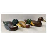 Painted Wooden Ducks