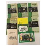 Vtg John Deere Operatorï¿½s Manuals
