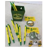 John Deere Pen holder, Bottle Opener, Pins