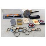 Advertising Items, Zippo Lighter & Tape Measure