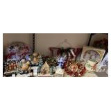 Christmas Mantle Stocking Anchors & Other Decor