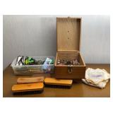 Shoe Shine Box & Laces