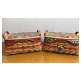 Longaberger 2002 Christmas Baskets